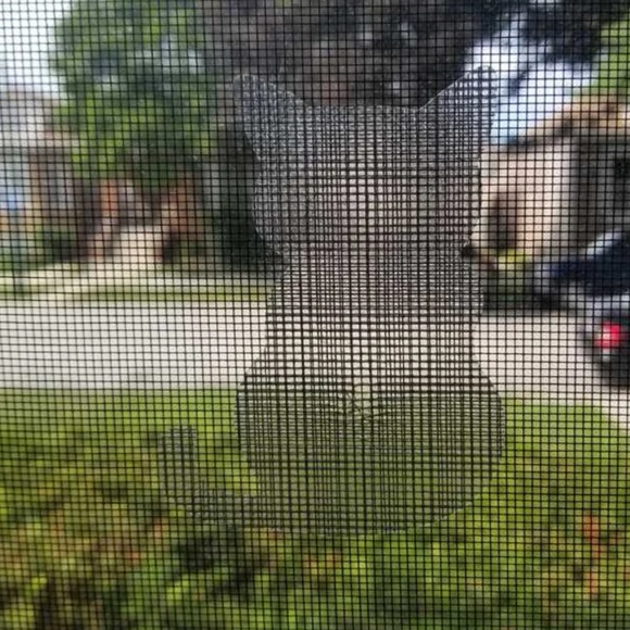 🐈 10 Pack Cat Shaped Window Screen Repair Stick-On Patches - NWT - Picture 3 of 9